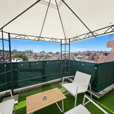 דירה 1br Rooftop Cityscape וארנה
